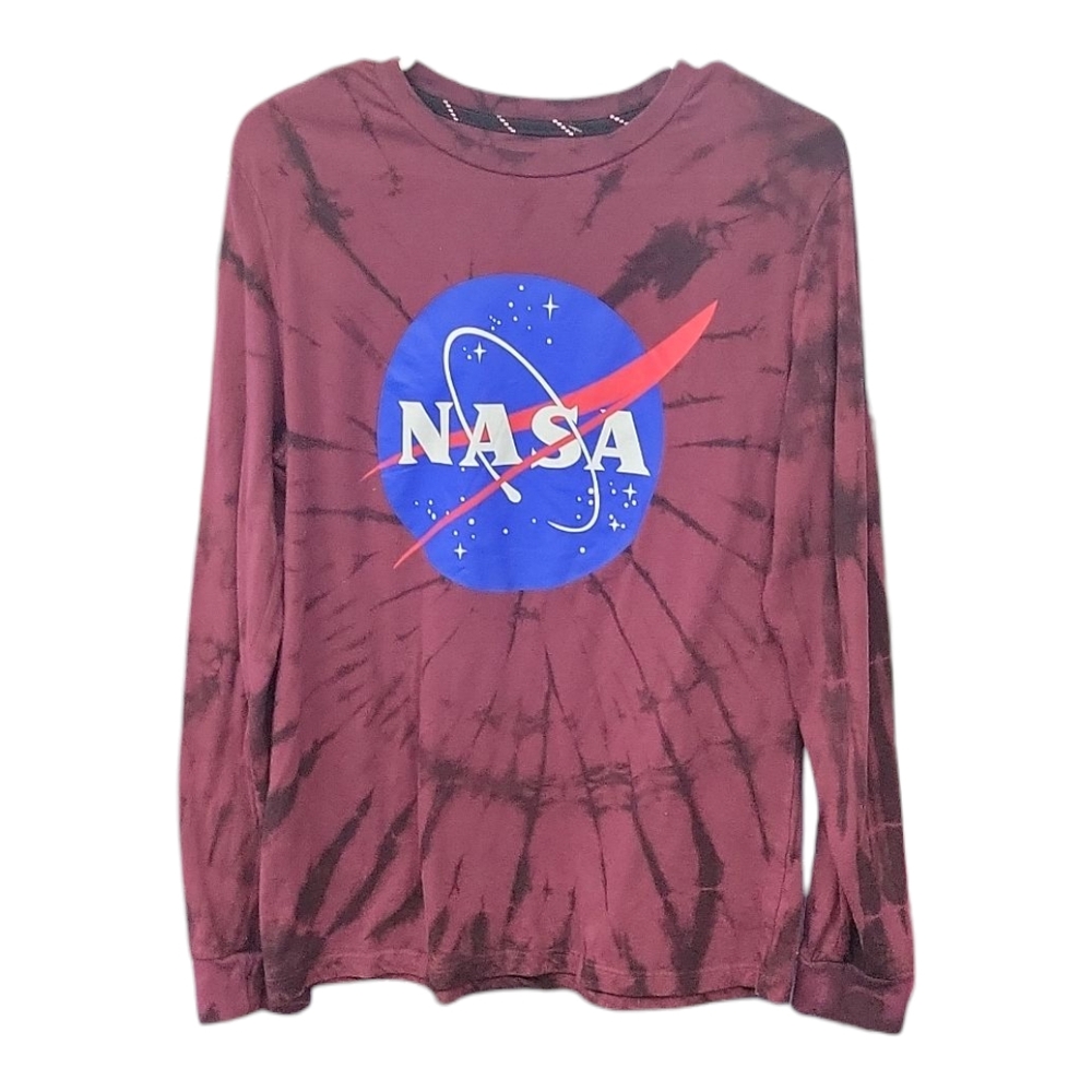 NASA Tie-Dye Long Sleeve Tee - Picture 1 of 8